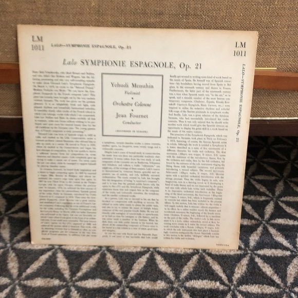 30's "Symphonie Espagnole Op 21" Album - Classical Music - Violin Symphony - Picture 2 of 11